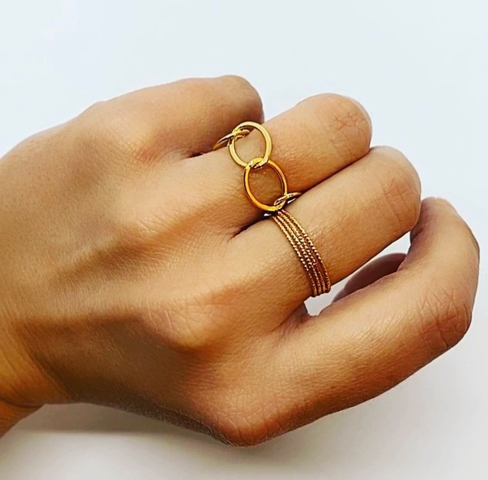 Bijoux - Bague Luna - L'ATELIER DES CREATEURS
