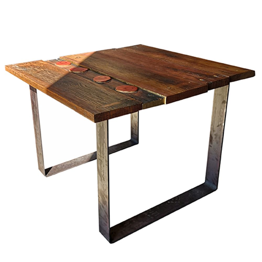 Dining Tables - Table model  U base sustainable wooden top - LIVING MEDITERANEO