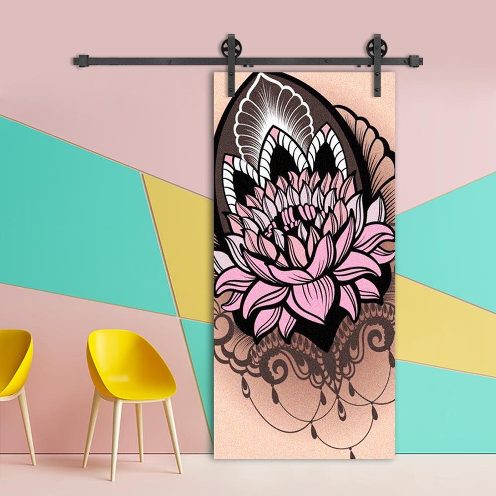 Bibliothèques - Porte Pop'Art Couleurs - SESAME OUVRE-TOI