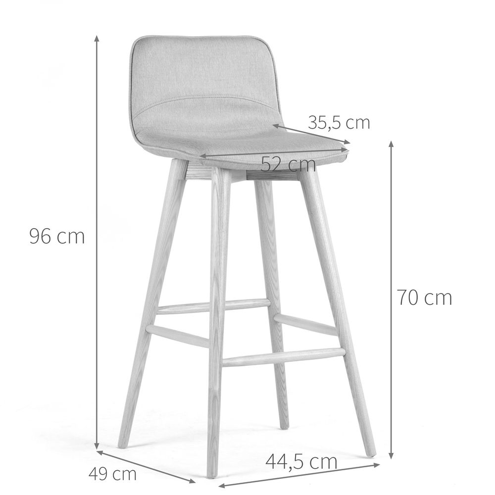 Assises pour bureau - Tabouret Teddy - MEELOA