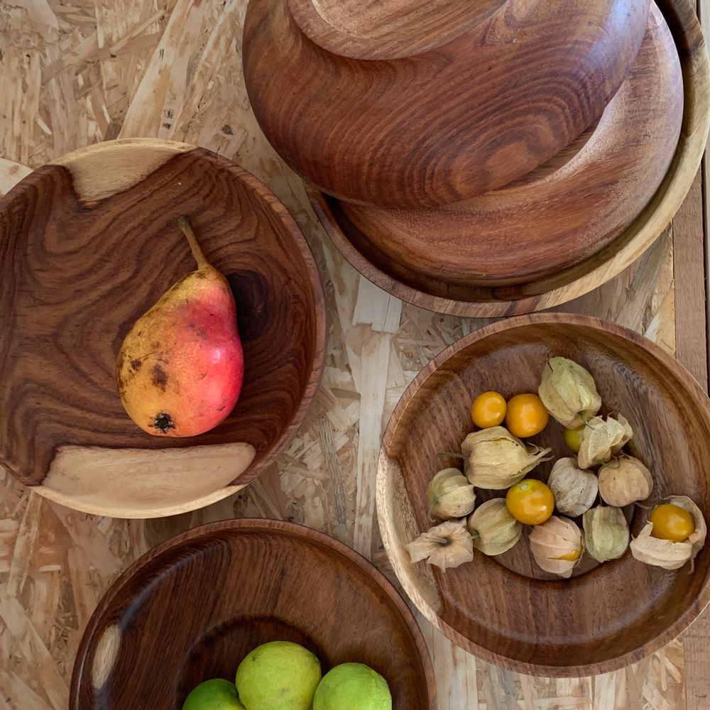 Platter and bowls - "OFFERING" tableware and bath accessories - TAKECAIRE