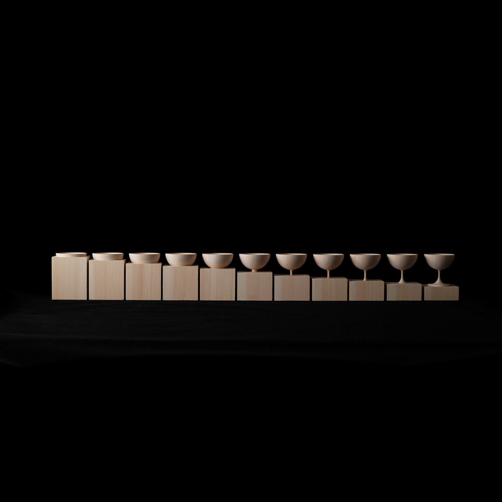 Decorative objects - Wooden glass - PRECIOUS KYOTO