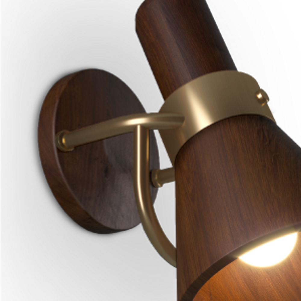 Ceiling lights - Humphry Wall Lamp - WOOD TAILORS CLUB