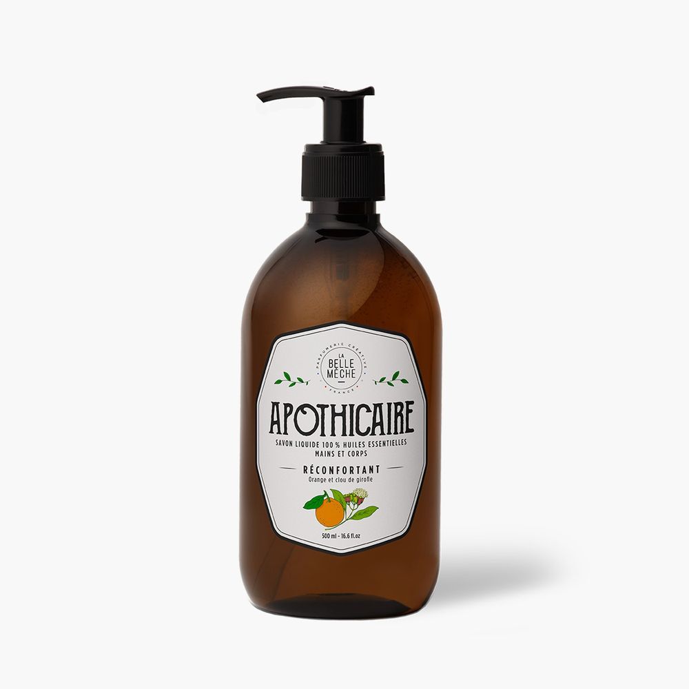 Savons - Savon liquide Apothicaire Réconfortant - LA BELLE MÈCHE