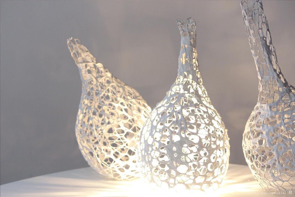 Objets design - Lady Jeanne, Goutte luminaire - NATALIE SANZACHE