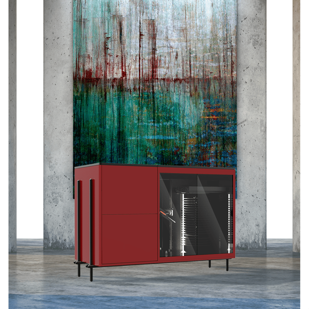 Speakers and radios - Orphéau Jukebox | Sunflower Series | Red - JUKEBOX ORPHÉAU