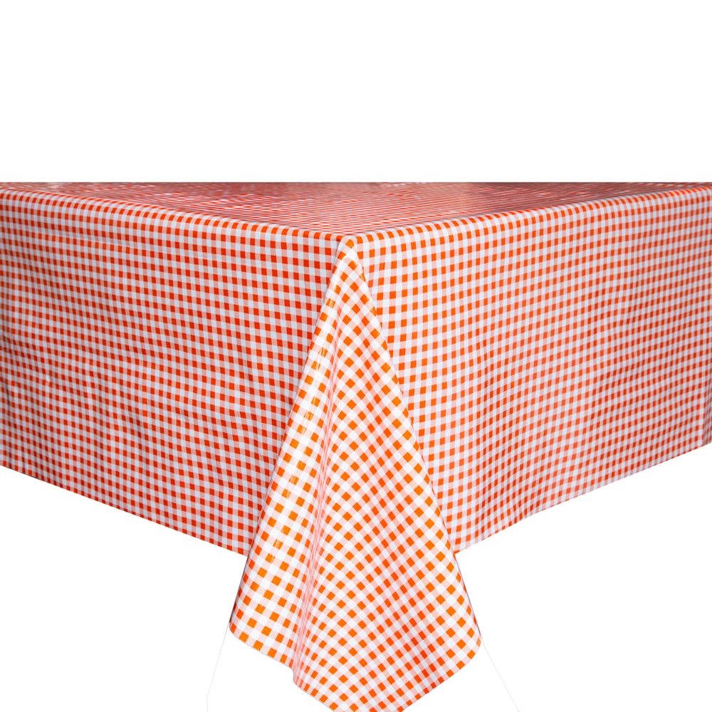 Linge d'office - Toile cirée Mascota orange - KITSCH KITCHEN