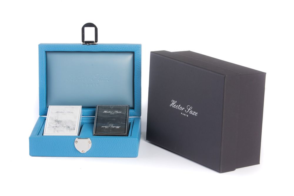 Petite maroquinerie - Coffret Cartes I Cuir Buffle - HECTOR SAXE PARIS DEPUIS 1978