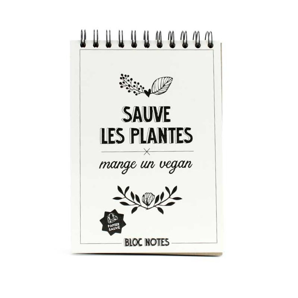 Papeterie bureau - Papeterie - Carnet "sauve la planète" - AGENT PAPER