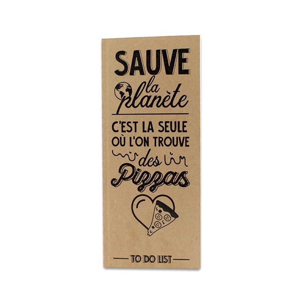 Papeterie bureau - Papeterie - Carnet "sauve la planète" - AGENT PAPER