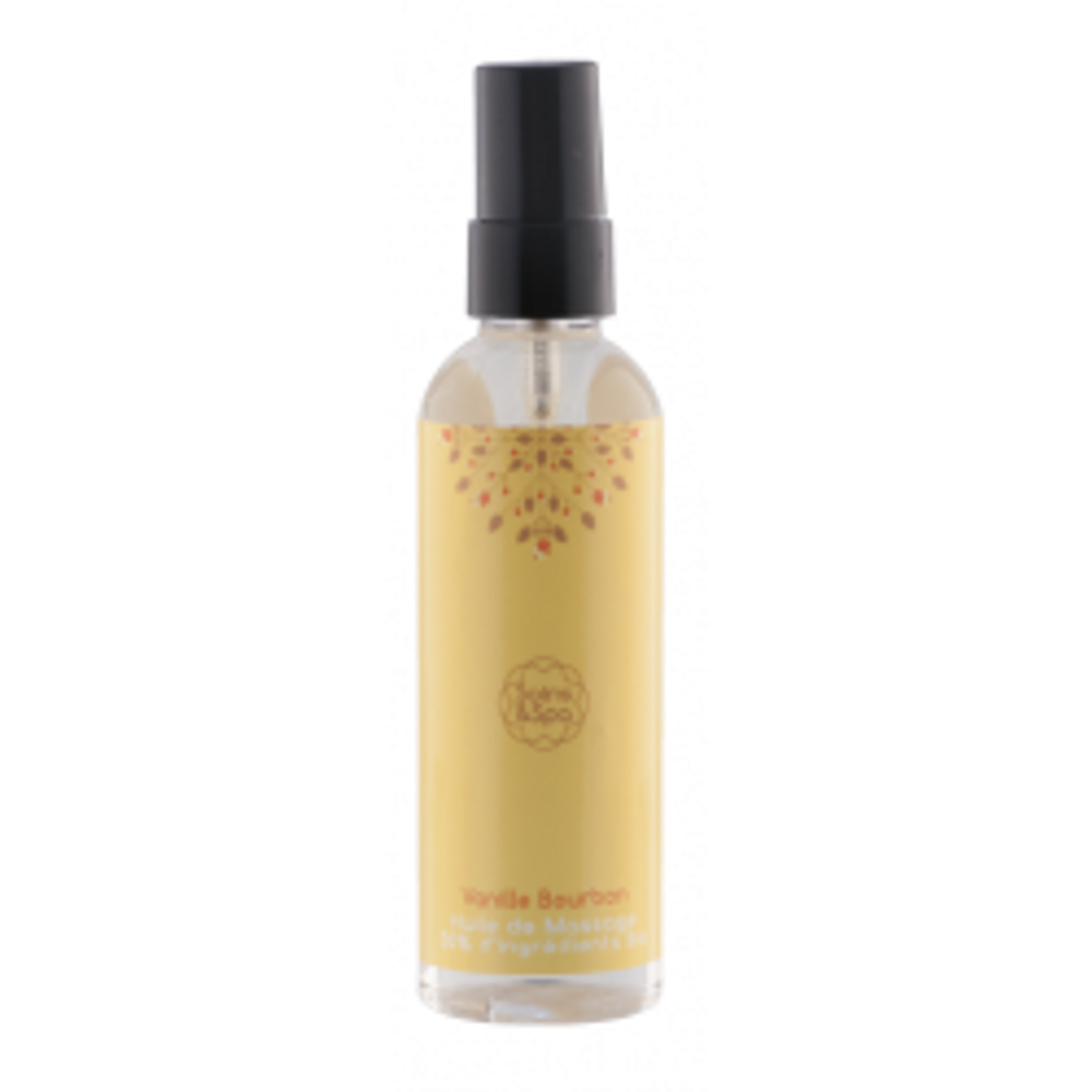 Cosmétiques - Huile Hydratante Vanille Bourbon - 100ml - AUTOUR DU BAIN
