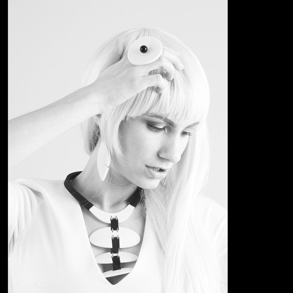 Design objects - METROPOLIS collection Black & White  jewelry - ALEX+SVET