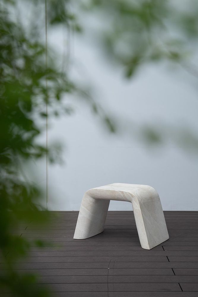 Meubles pour salle de bain - Tabouret marbre | Pupil - URBAN LEGEND