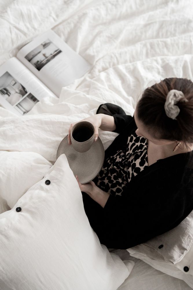 Bed linens - KING SIZE LINEN DUVET COVER 240 x 220 cm - XERALIVING