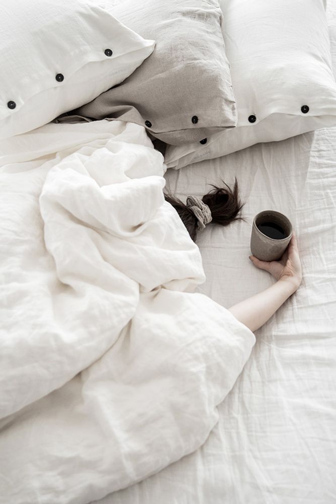 Bed linens - KING SIZE LINEN DUVET COVER 240 x 220 cm - XERALIVING