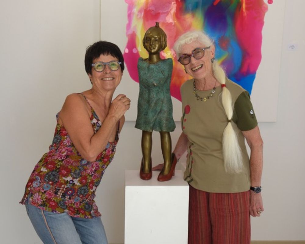Sculptures, statuettes and miniatures - Sculpture Mom's Shoes - RONAYETTE MARIE-NOELLE