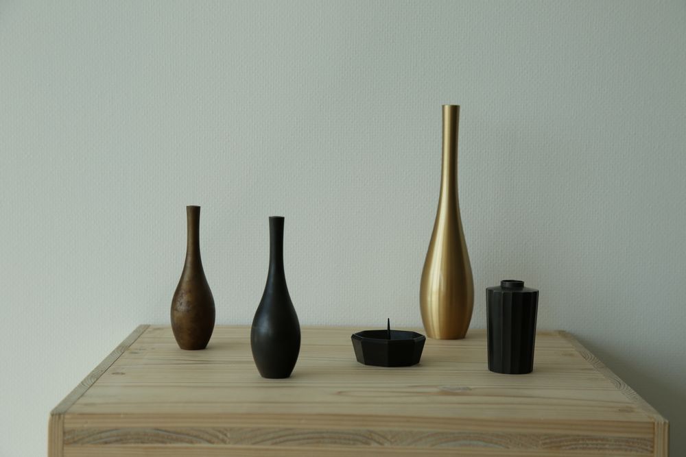 Decorative objects - GUSOKU - Octagon - brass candle holder - NOUSAKU