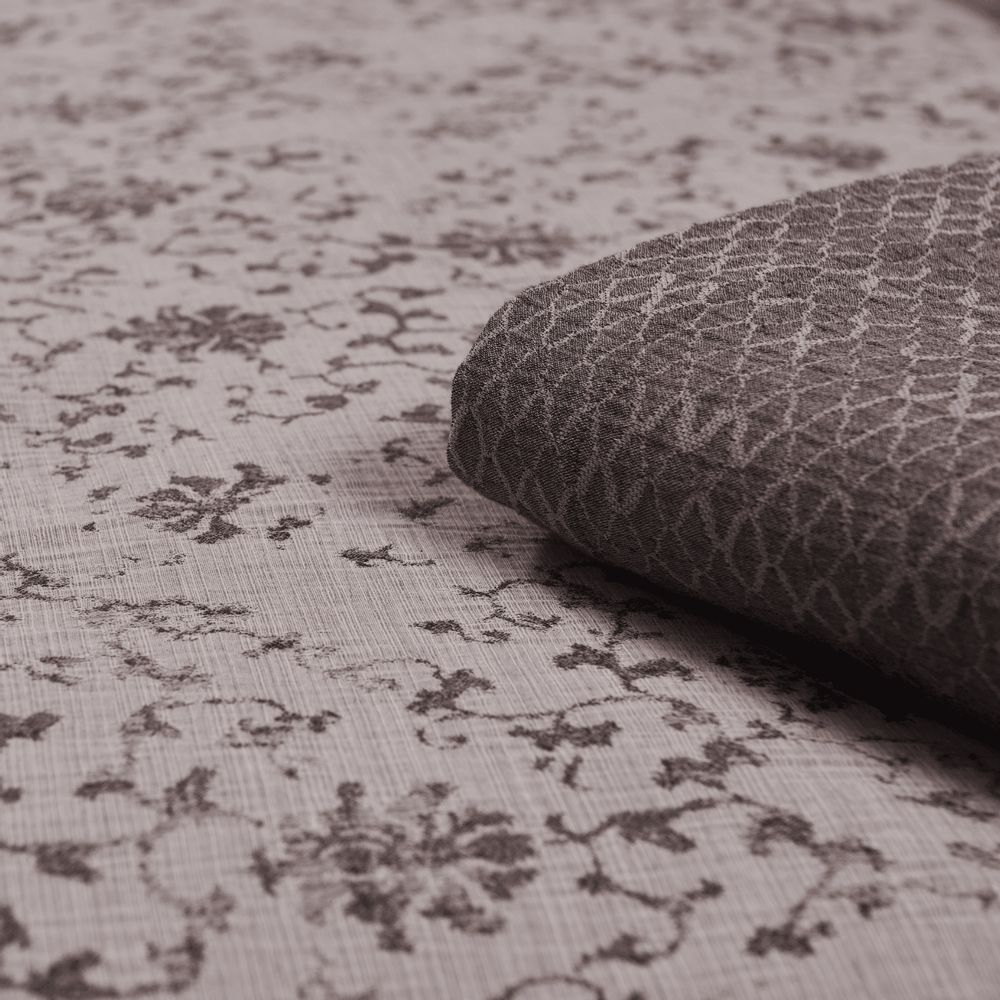 Linge de lit - Housse de Couette + 2 Taies d'Oreiller - Vintage Rose Rustique - VIDDA ROYALLE