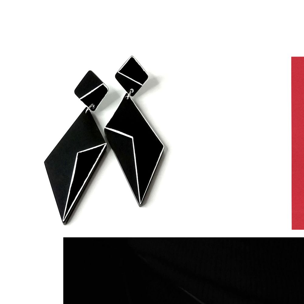 Design objects - METROPOLIS collection, earrings - ALEX+SVET