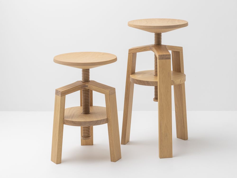 Office seating - Clock Stool - DELAVELLE