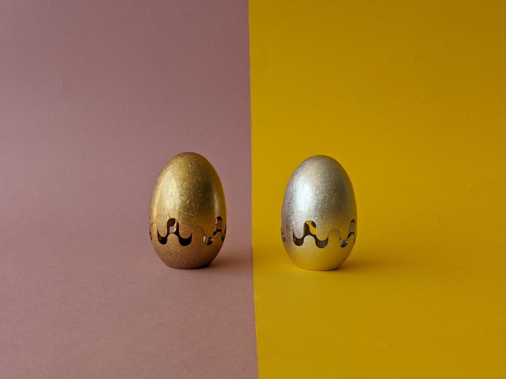 Design objects - Incense Stand - egg - brass - NOUSAKU