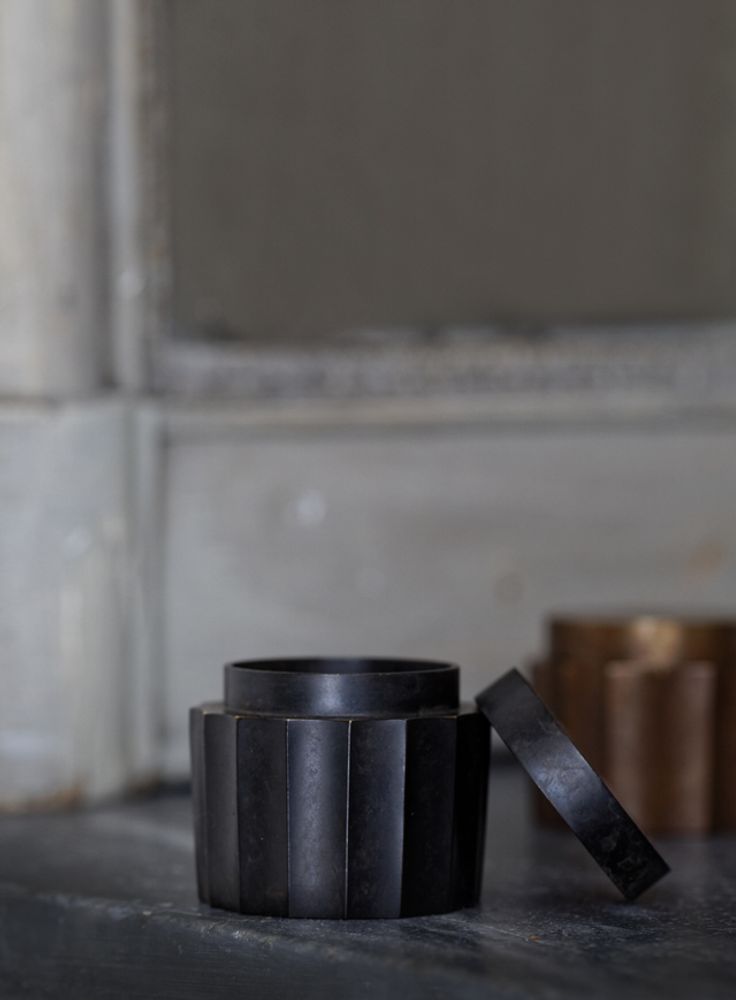 Design objects - GUSOKU - Hexadecagon - small brass container - NOUSAKU