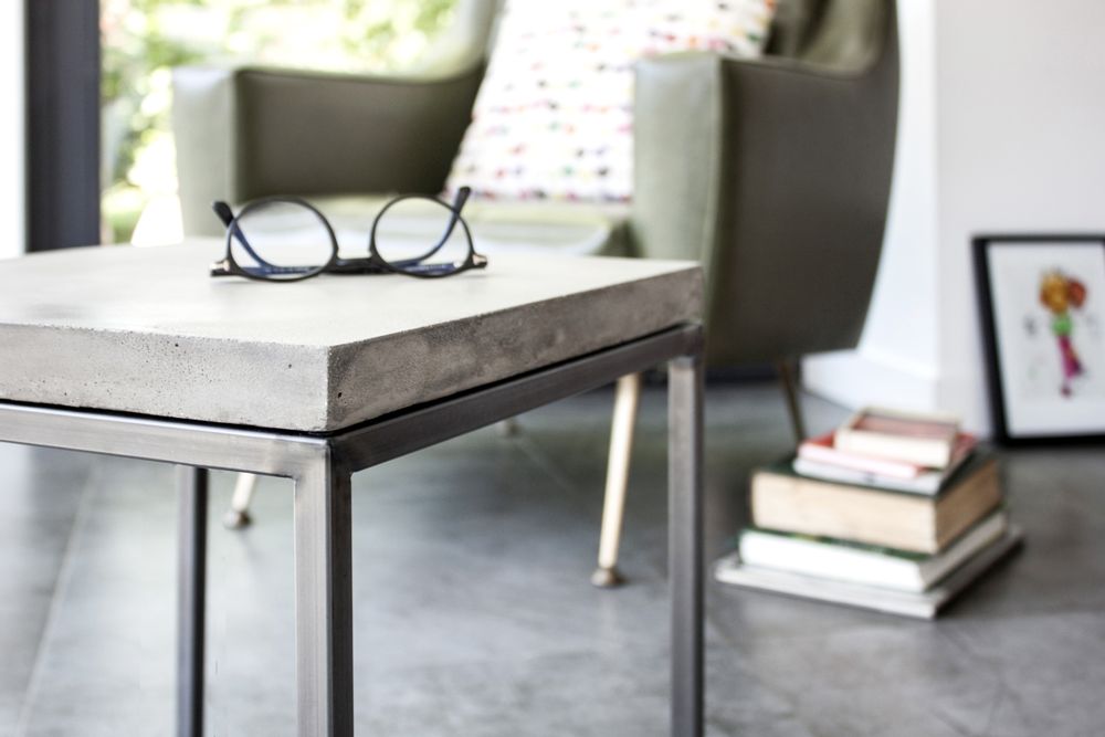 Other tables - perspective - concrete side table - LYON BÉTON