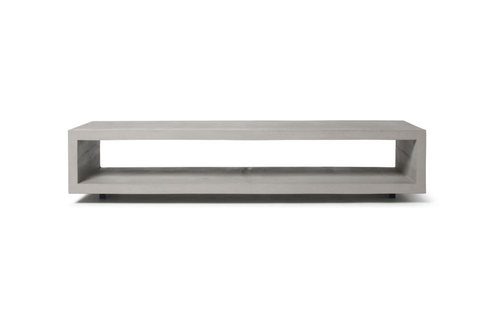 Other tables - monobloc - concrete tv bench - LYON BÉTON