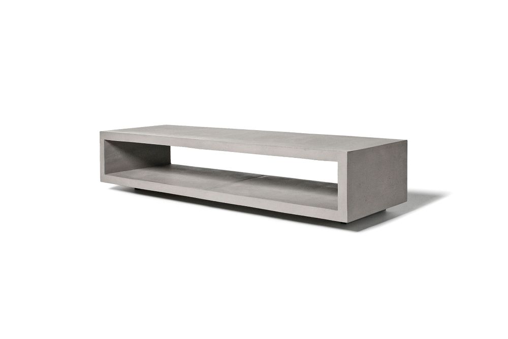 Other tables - monobloc - concrete tv bench - LYON BÉTON