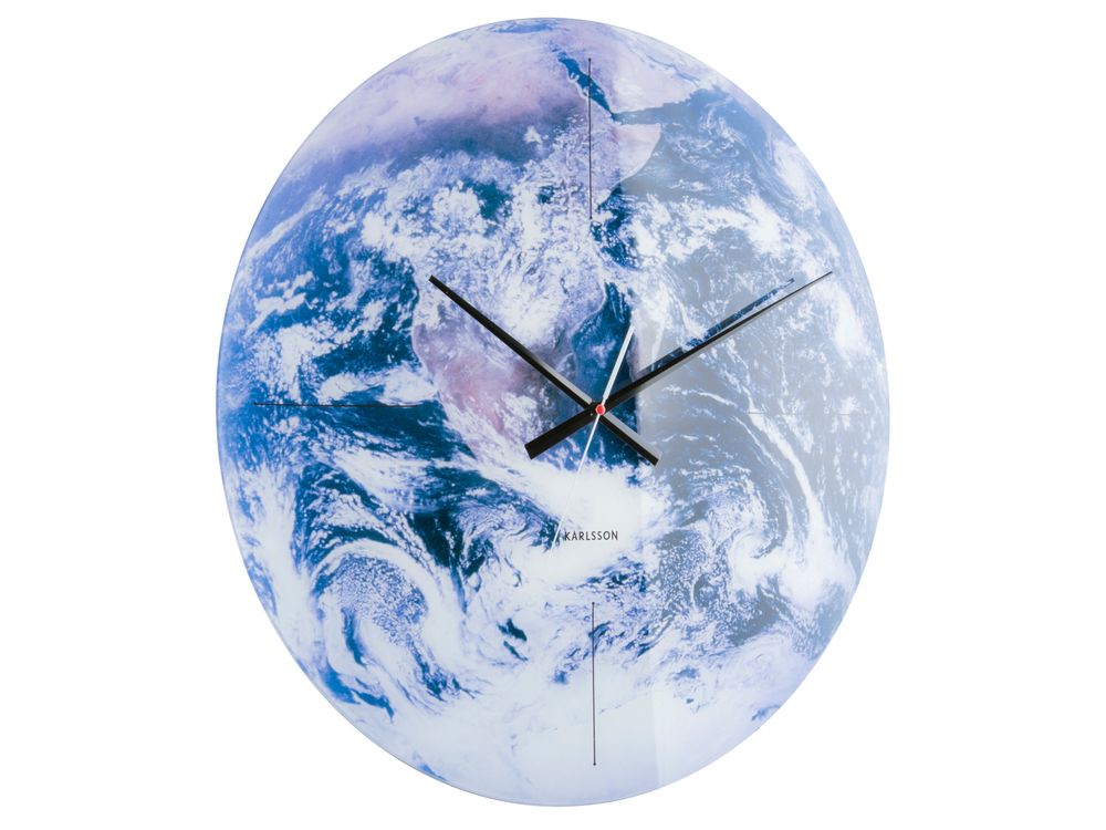 Clocks - Wall Clock Earth - KARLSSON