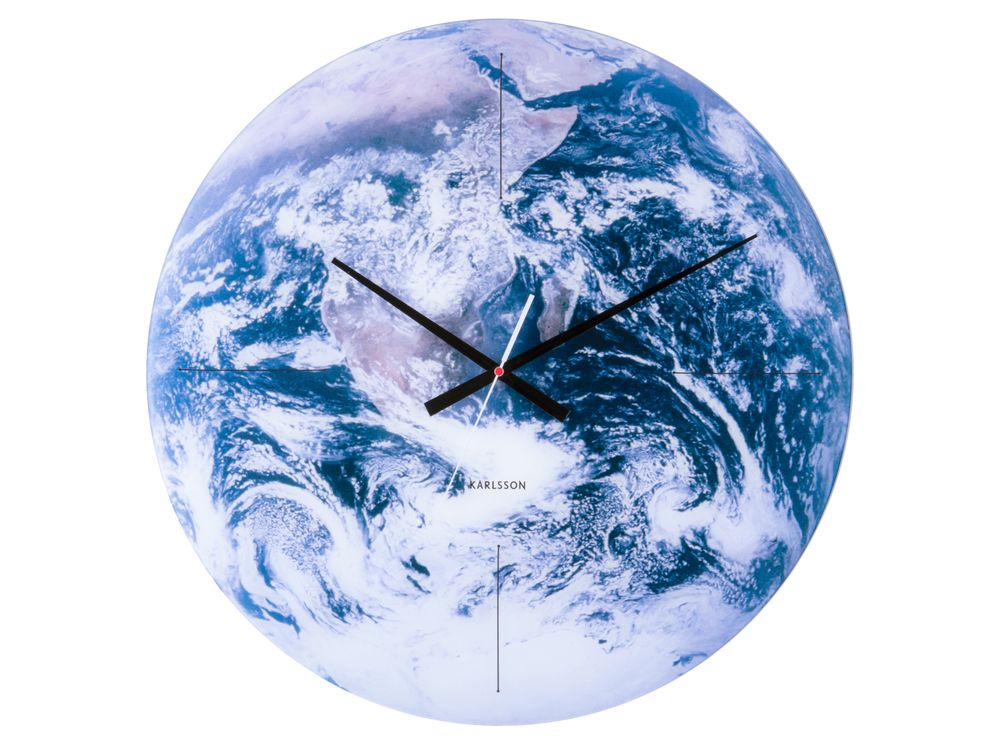 Clocks - Wall Clock Earth - KARLSSON