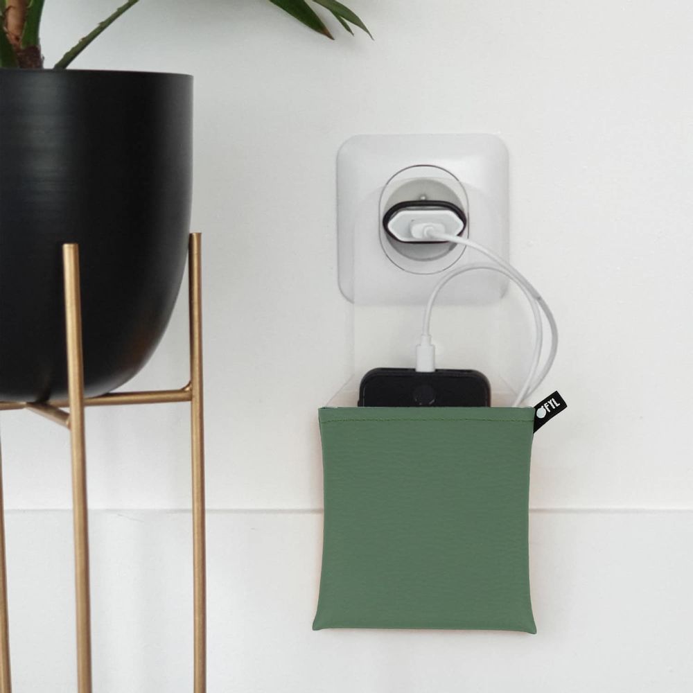 Customizable objects - Phone Holder Charger Rack - Kaki - OFYL