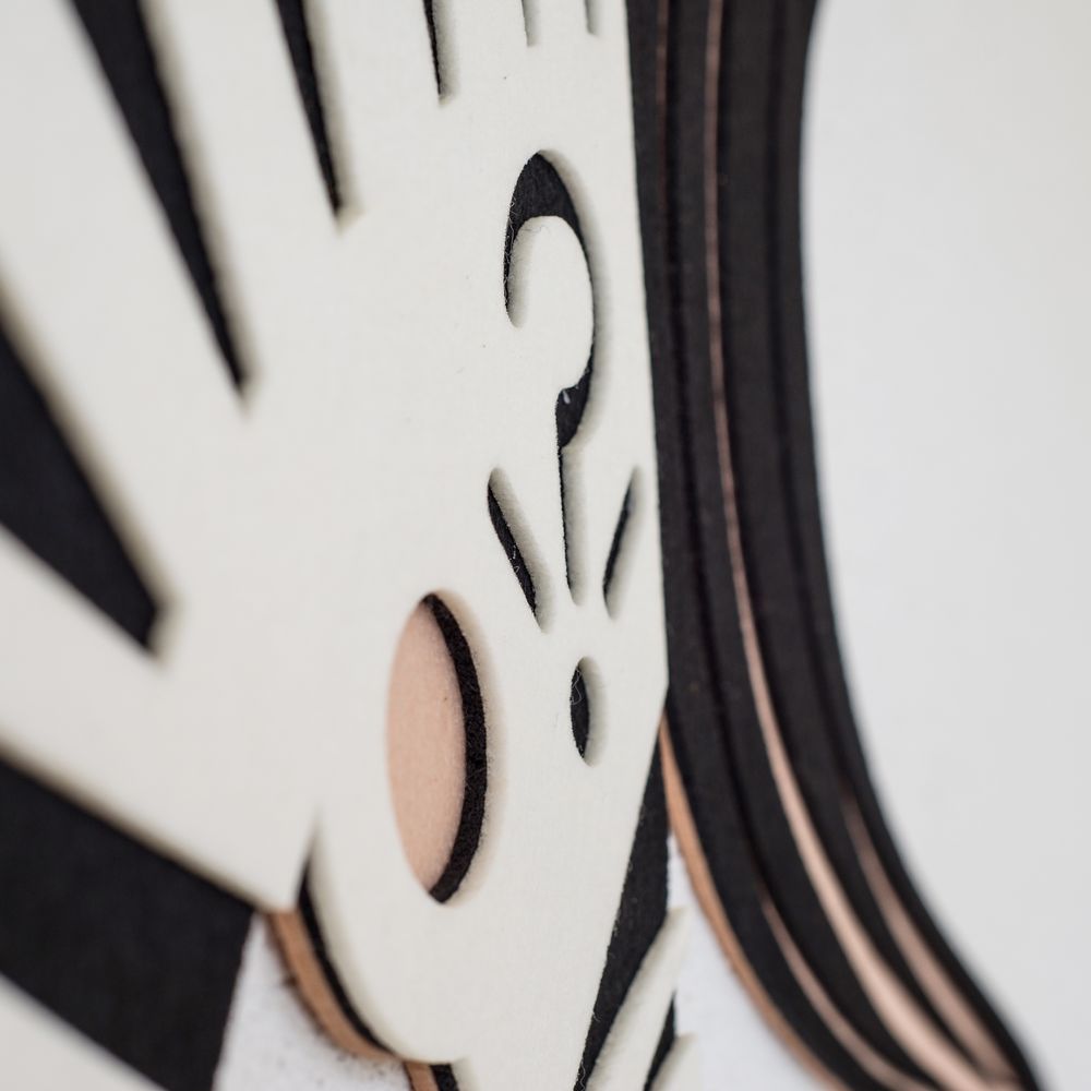 Other wall decoration - HAMLET the Zebra // tactile wall decoration - MINI ART FOR KIDS