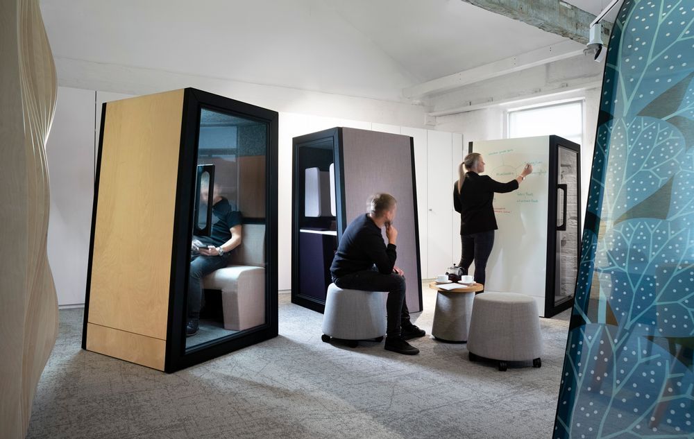 Office design and planning - On the QT Pod - STEELCASE
