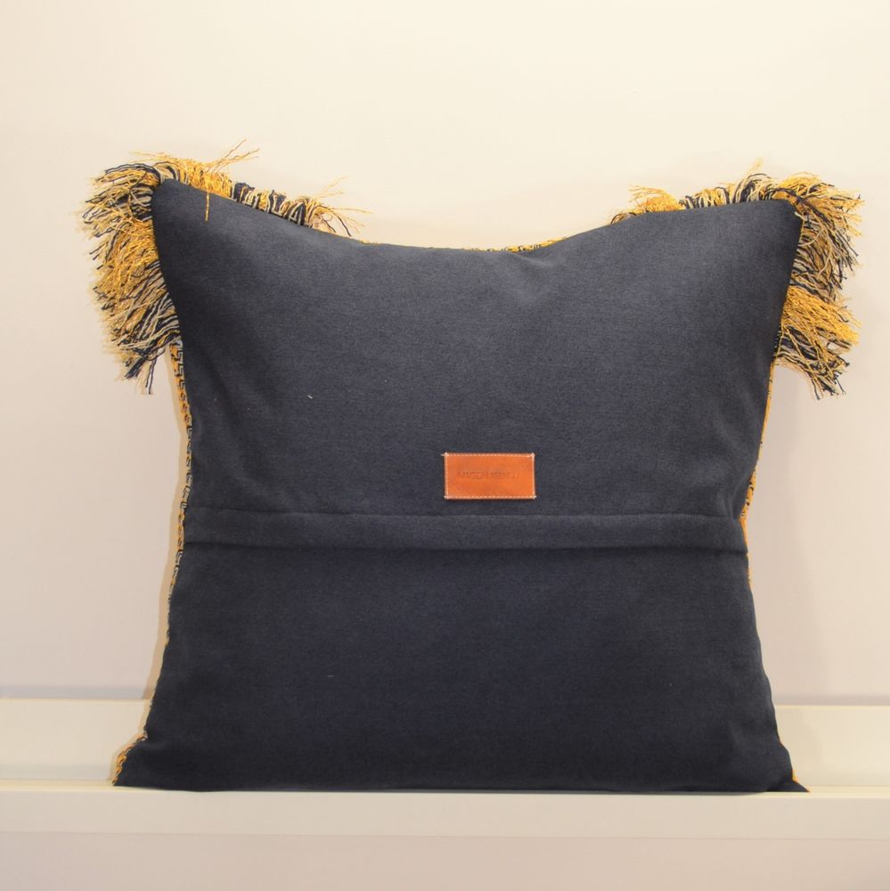Coussins textile - Housse de coussin à carreaux 50x50cm - L'ATELIER DES CREATEURS