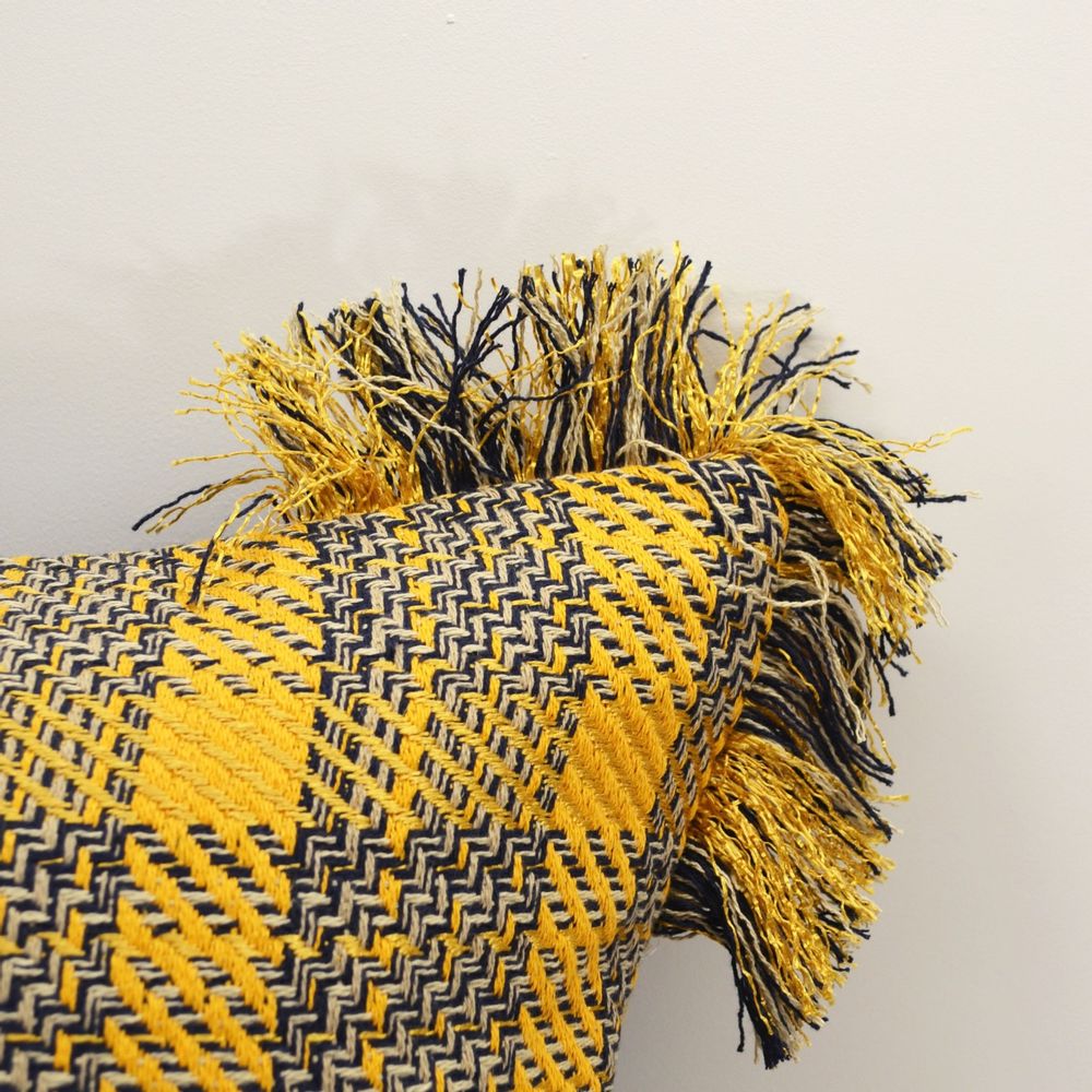 Coussins textile - Housse de coussin à carreaux 50x50cm - L'ATELIER DES CREATEURS