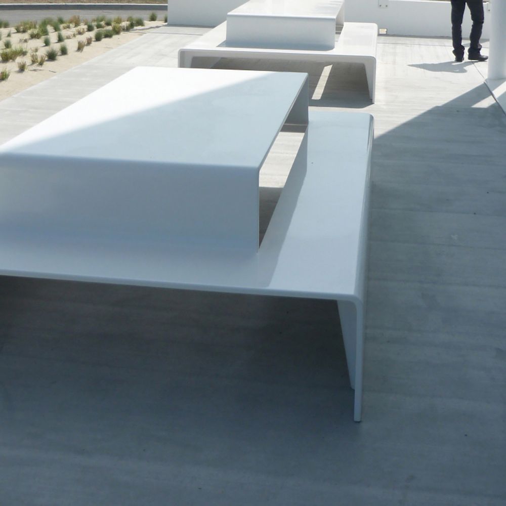 Tables de jardin - Table SURVIE - design Pascal BAUER pour PIKO Edition. - PIKO EDITION.