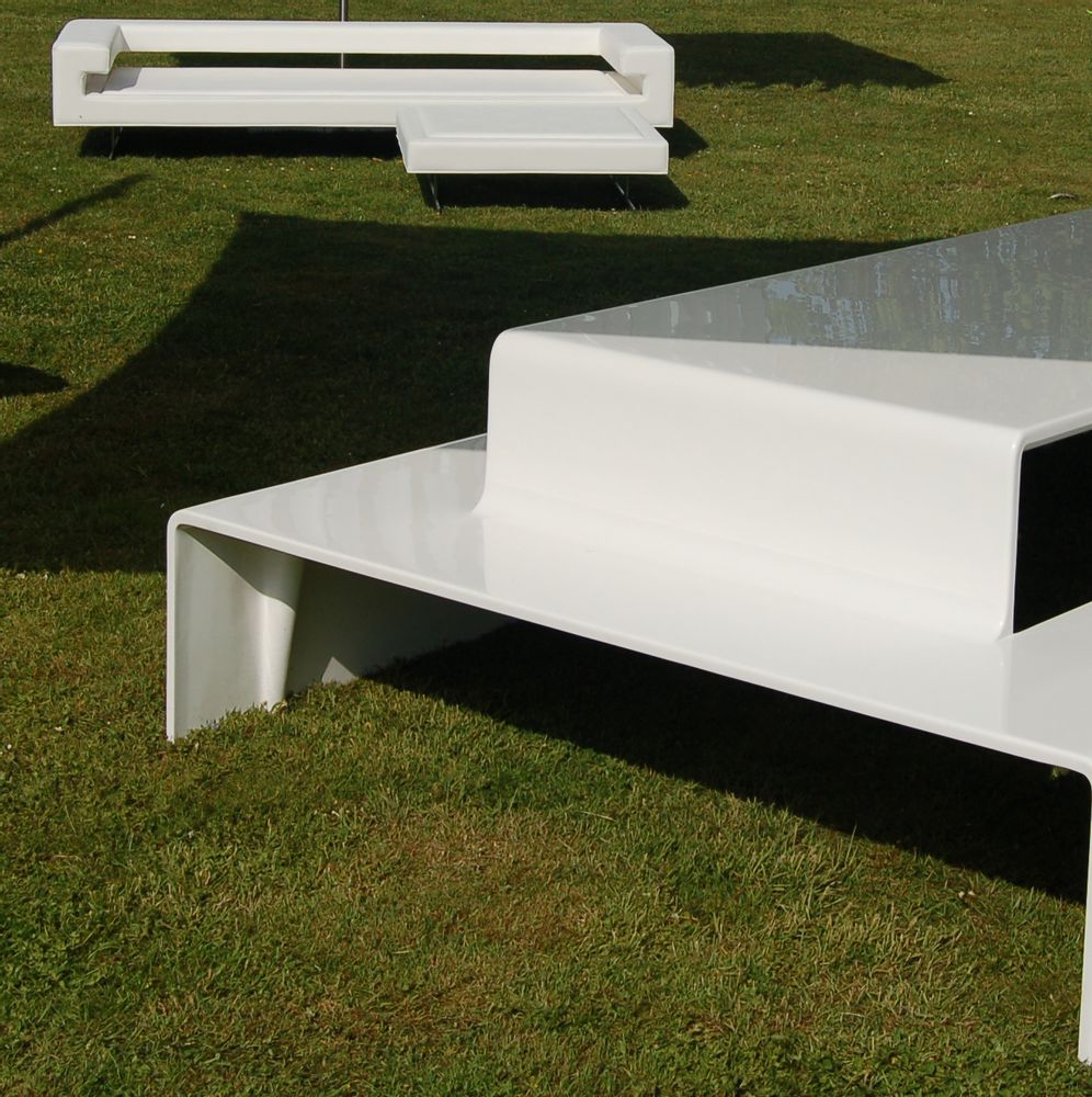 Tables de jardin - Table SURVIE - design Pascal BAUER pour PIKO Edition. - PIKO EDITION.