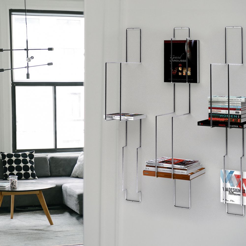 Desk chairs - GRID bookshelf - Thibault POUGEOISE design for PIKO Edition. - PIKO EDITION.