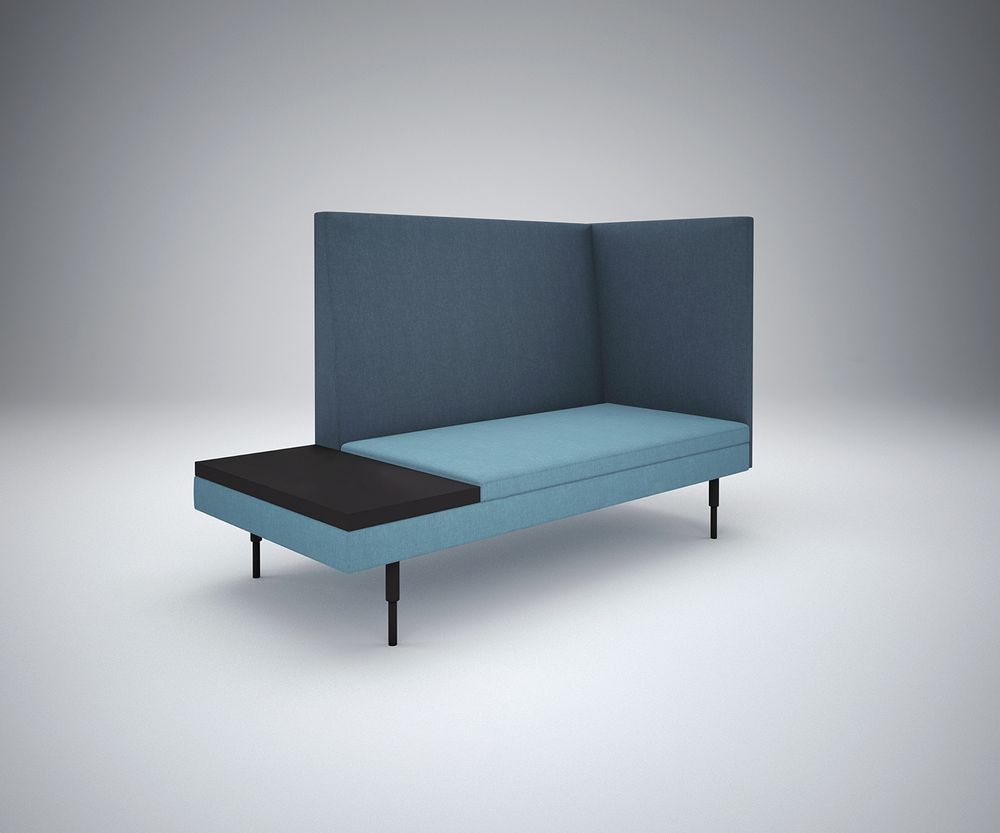 Banquettes pour collectivités - Assises modulaires ARY - design Sergio BALLESTEROS pour PIKO Edition. - PIKO EDITION.