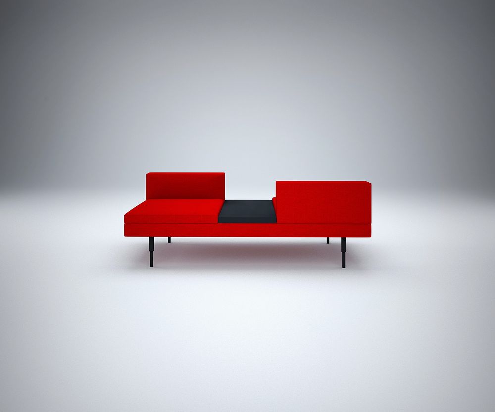 Banquettes pour collectivités - Assises modulaires ARY - design Sergio BALLESTEROS pour PIKO Edition. - PIKO EDITION.