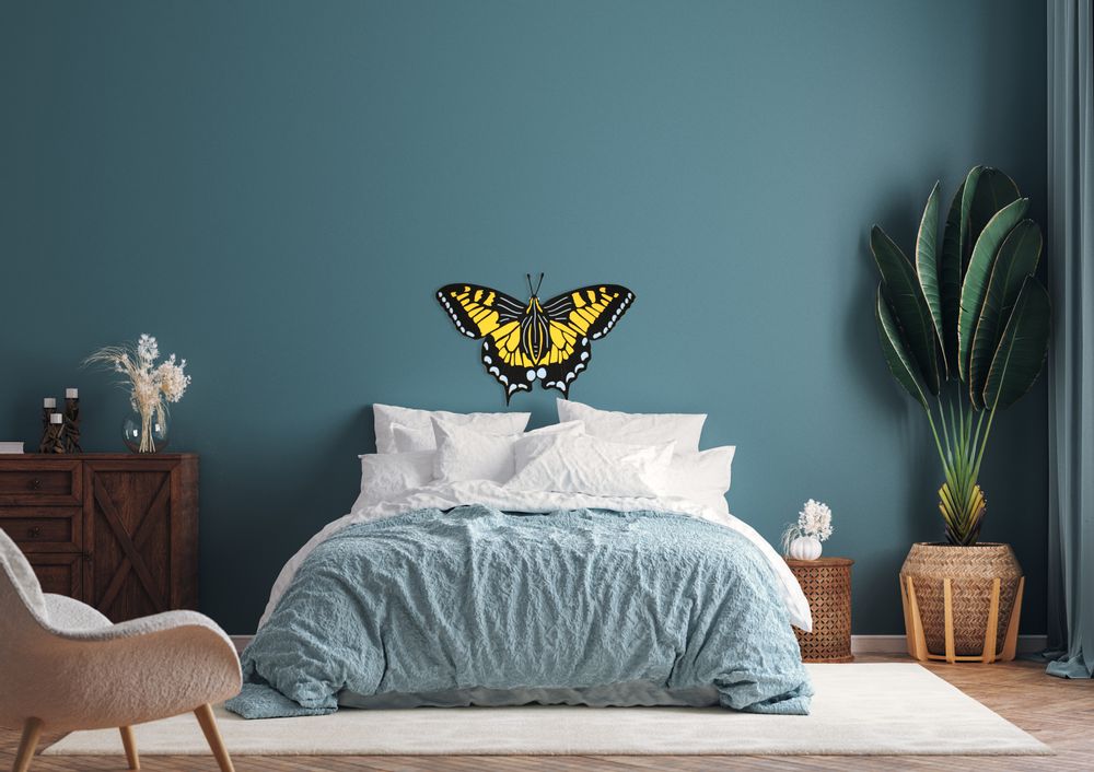 Autres décorations murales - the SWALLOWTAIL // Décoration murale tactile - MINI ART FOR KIDS