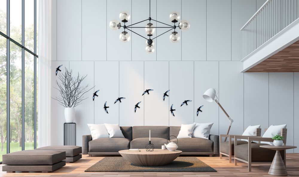 Other wall decoration - the SWALLOW // tactile wall decoration - MINI ART FOR KIDS