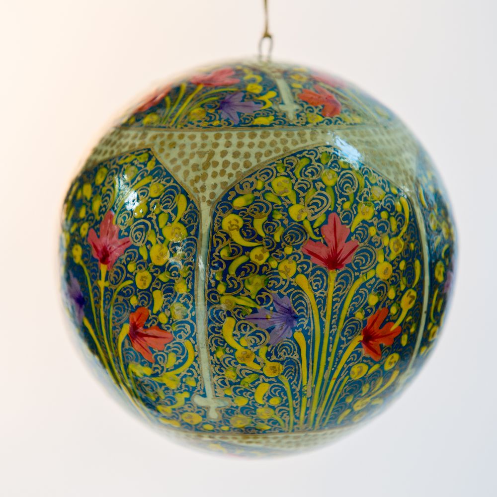 Guirlandes et boules de Noël - DÉCORATION DE NOËL EN PAPIER MÂCHÉ - FAIT À LA MAIN AVEC AMOUR ET SOIN - PECHAAN