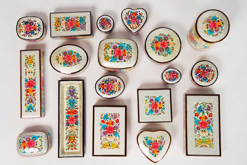 Unique pieces - Paper Mache Boxes - PECHAAN