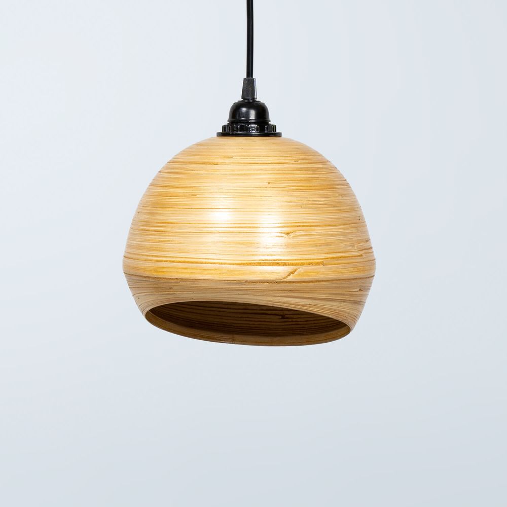 Objets design - Lampes suspendues en bambou faites à la main GLOU, lampes suspendues, groupe de lumières - BAMBUSA BALI