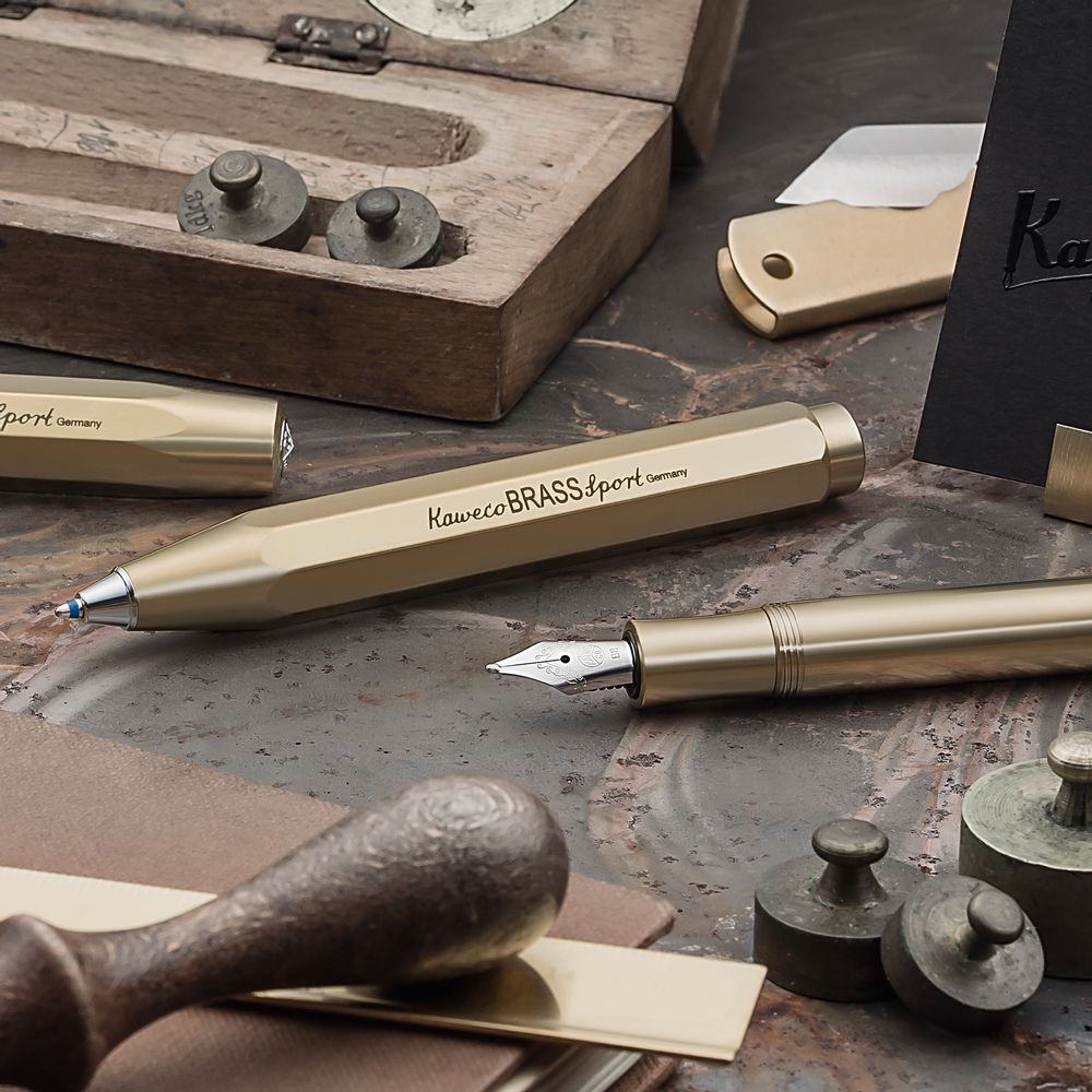Stylos, feutres et crayons - Kaweco BRASS Sport - KAWECO