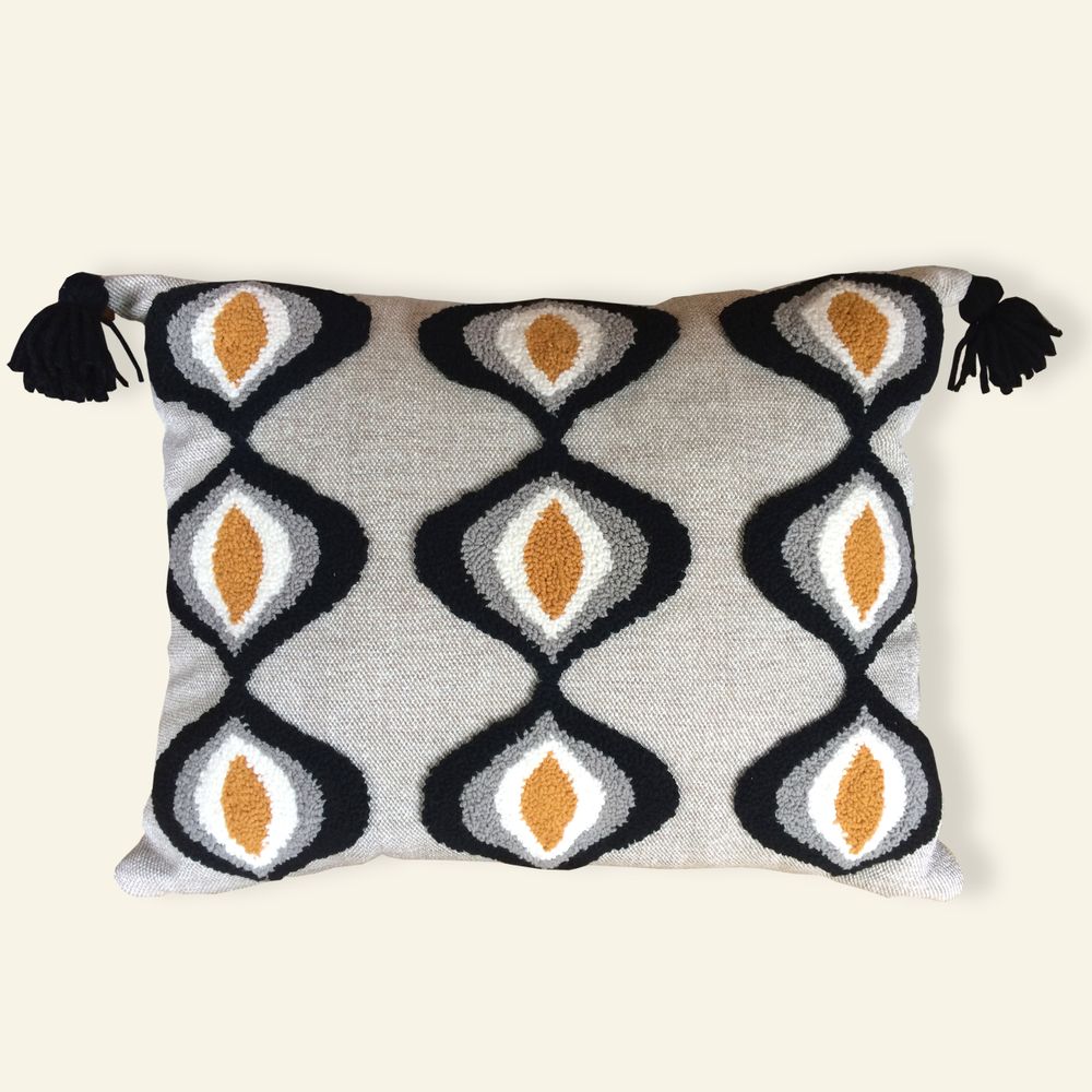 Fabric cushions - Handmade Punch Cushions - DEMTEKS