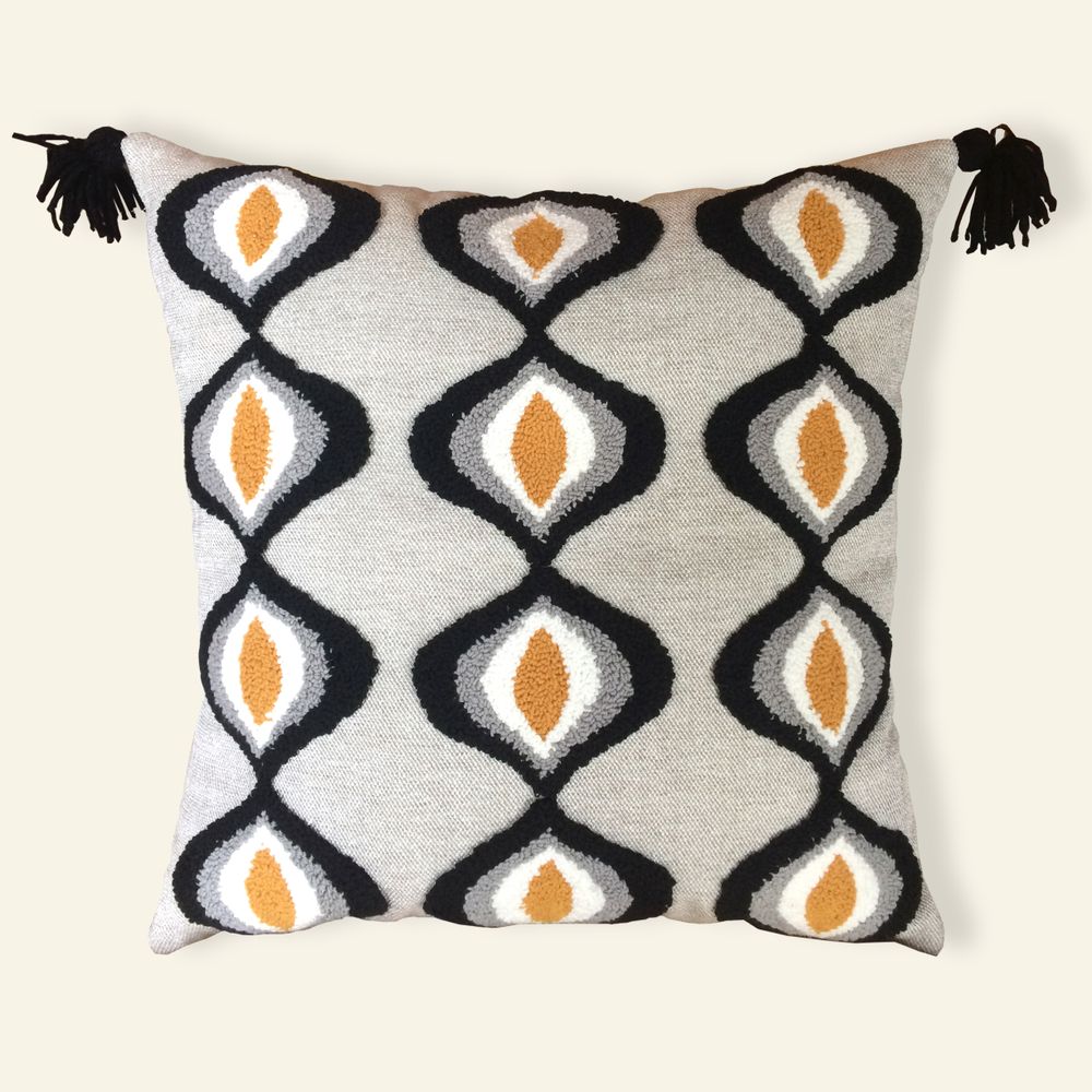 Fabric cushions - Handmade Punch Cushions - DEMTEKS