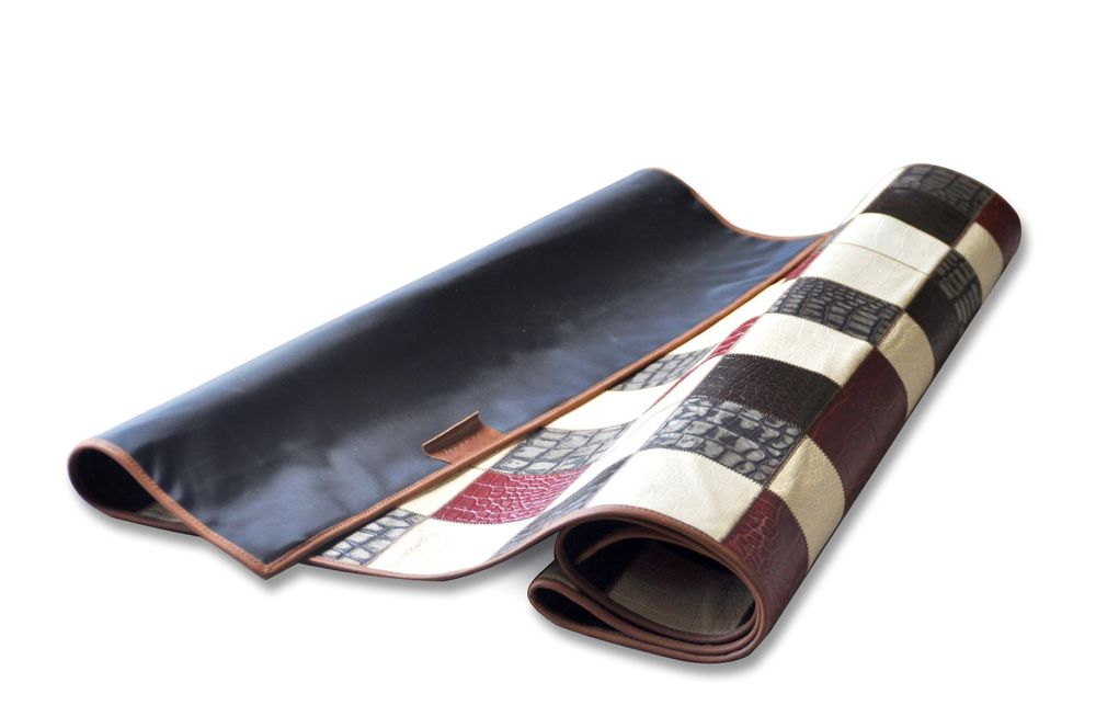Tapis - Tapis cuir PATCHWORK - GLADYS